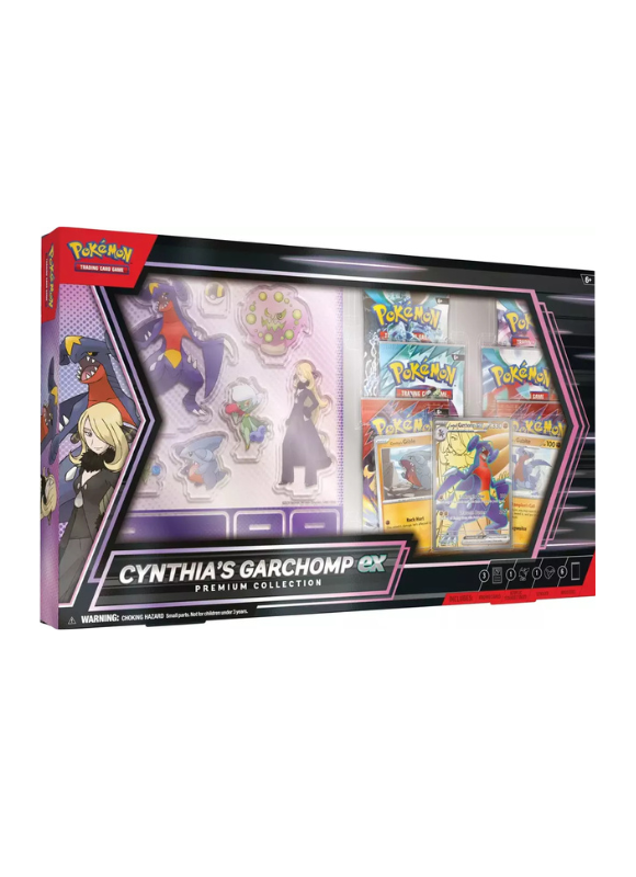 Pokemon TCG: Cynthia's Garchomp EX Premium Collection INGLES (Scarlet & Violet)