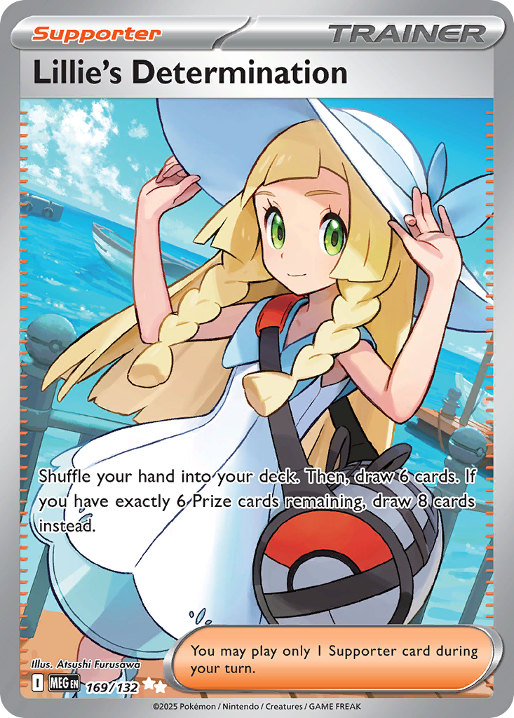 Lillie's Determination - 169/132 - Mega Evolution ME1 - Ultra Rare