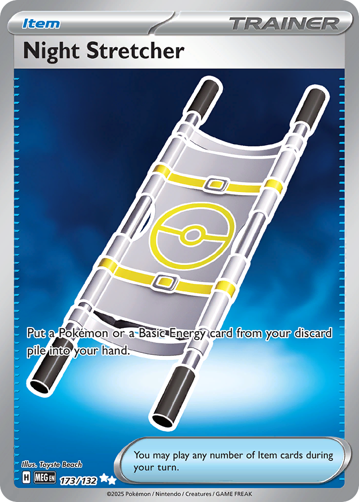 Night Stretcher - 173/132 - Mega Evolution ME1 - Ultra Rare