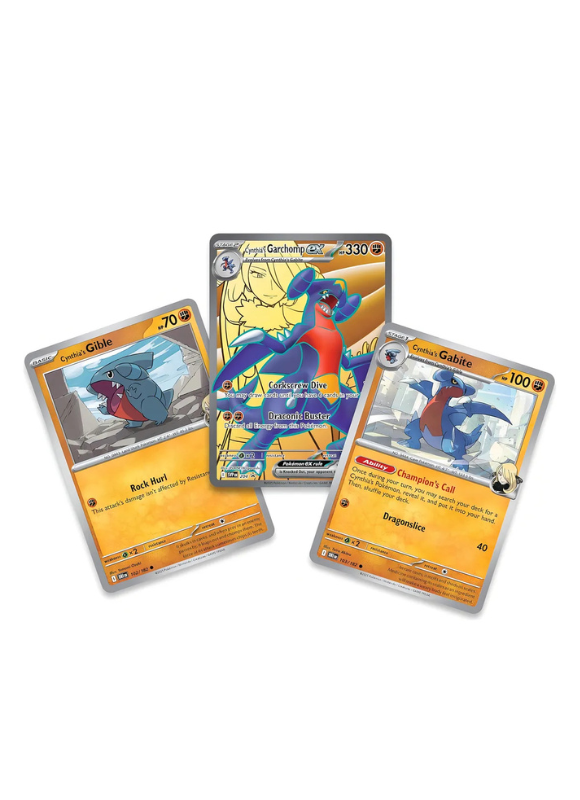 Pokemon TCG: Cynthia's Garchomp EX Premium Collection INGLES (Scarlet & Violet)