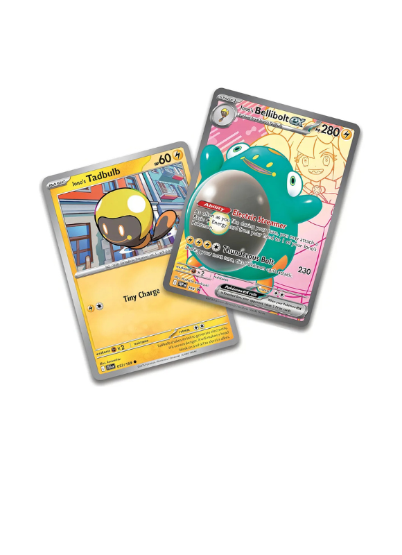 Pokemon TCG: Iono’s Bellibolt EX Premium Collection INGLES (Scarlet & Violet)