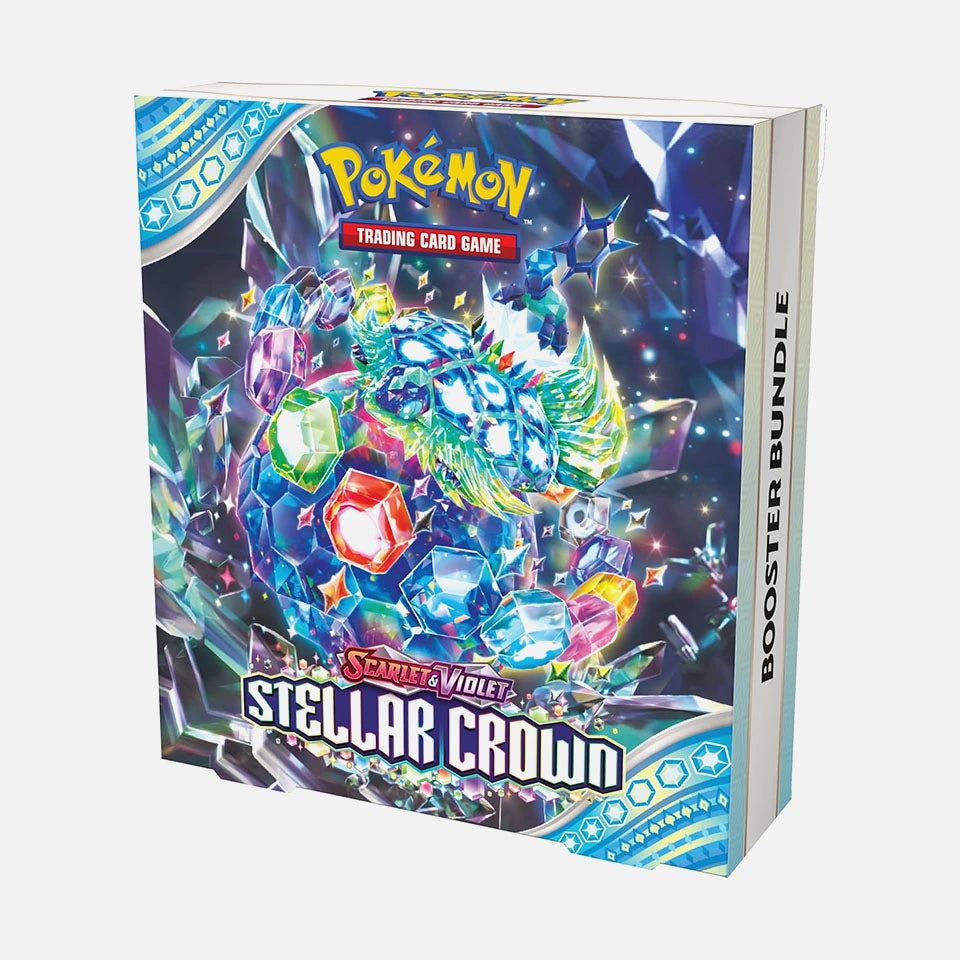 Pokemon TCG: Stellar Crown- Booster Bundle INGLES (Scarlet & Violet)