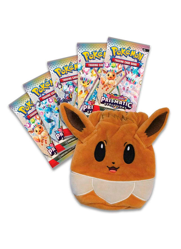 Pokémon TCG – Eevee Accesory Pouch Prismatic Evolutions INGLES (Scarlet & Violet)