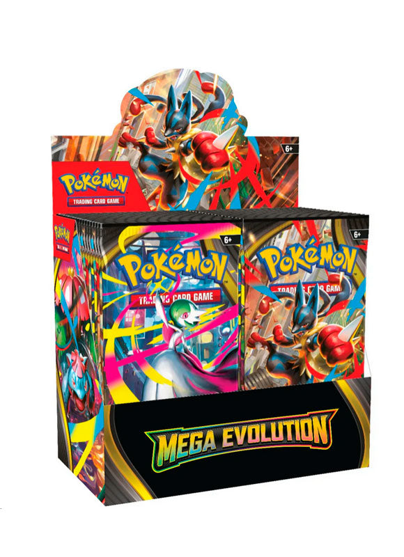Pokémon TCG - Mega Evolution Booster Box ESPAÑOL (Scarlet & Violet)