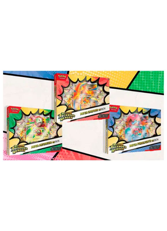 Pokemon TCG: Ascended Heroes Mega ex Box INGLES (Mega Evolution)