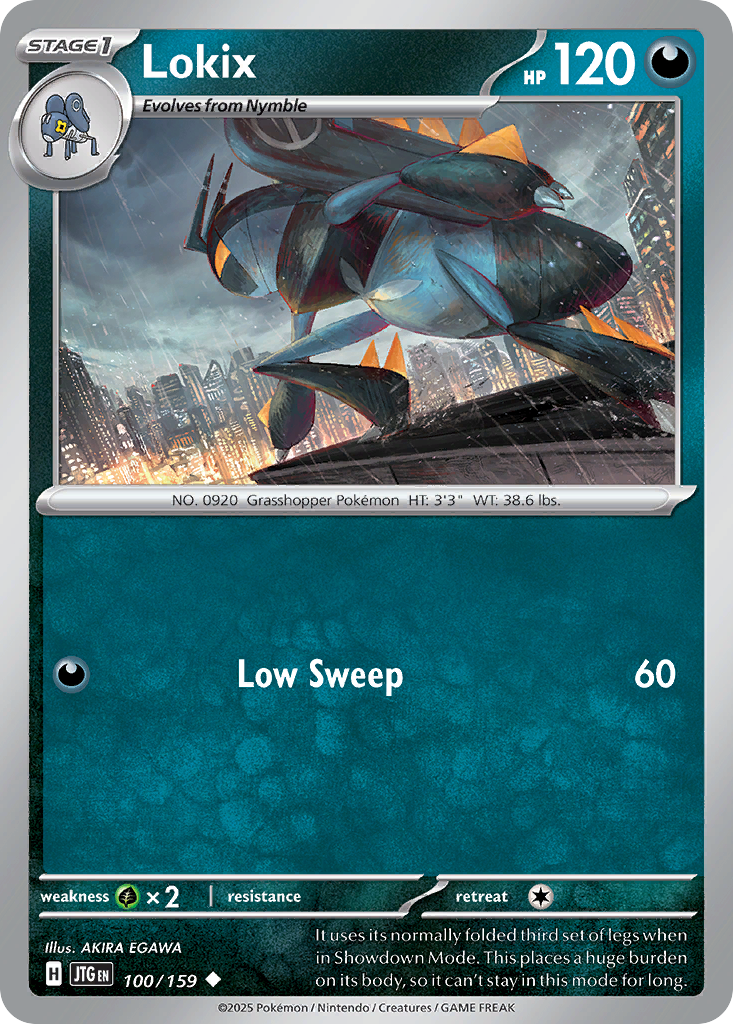 Lokix - 100/159 - Journey Together SV9 - Uncommon