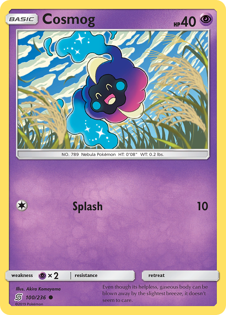 Cosmog - 100/236 - Unified Minds SM11 - Common