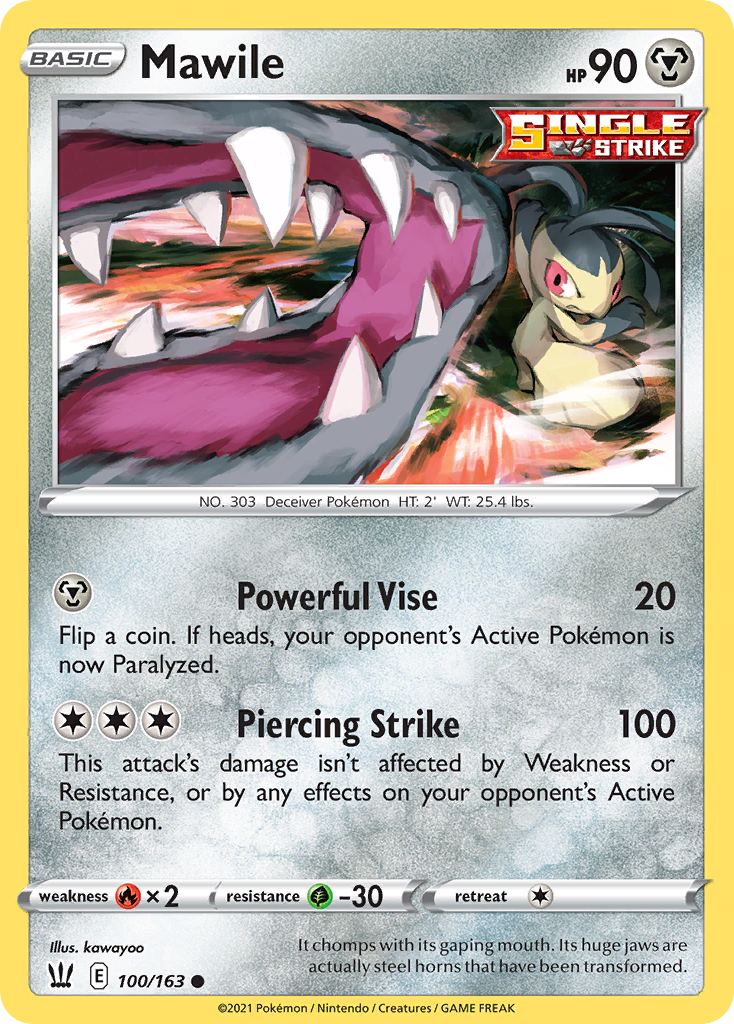 Mawile - 100/163 - Battle Styles SWSH5 - Common