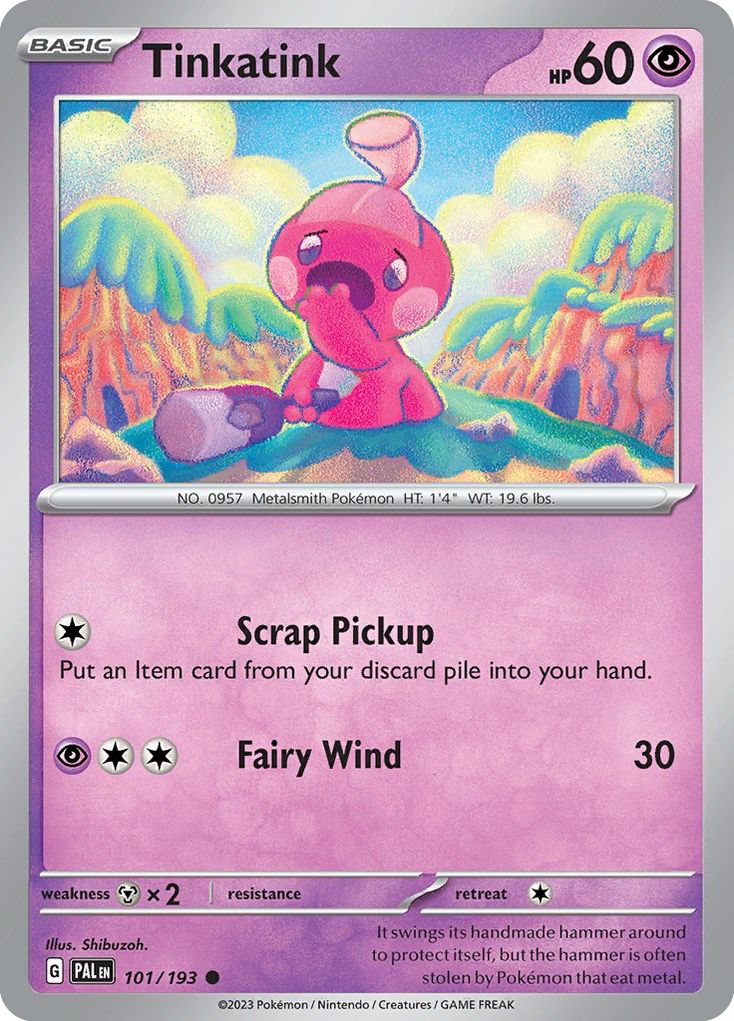 Tinkatink - 101/193 - Paldea Evolved SV2 - Common