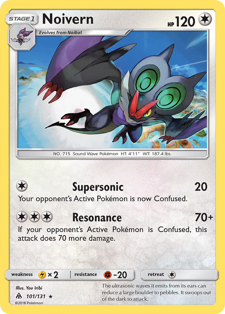 Noivern - 101/131 - Forbidden Light SM6 - Rare