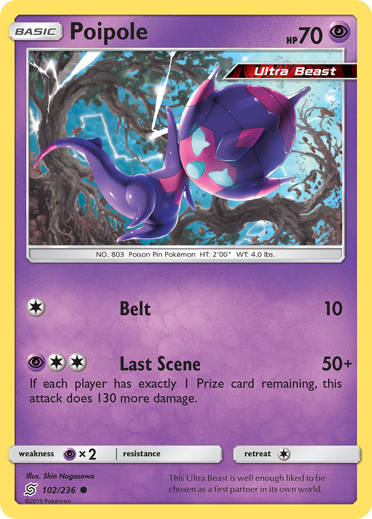 Poipole - 102/236 - Unified Minds SM11 - Common