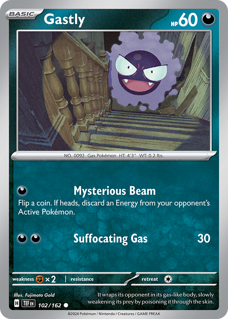 Gastly - 102/162 - Temporal Forces SV5 - Common