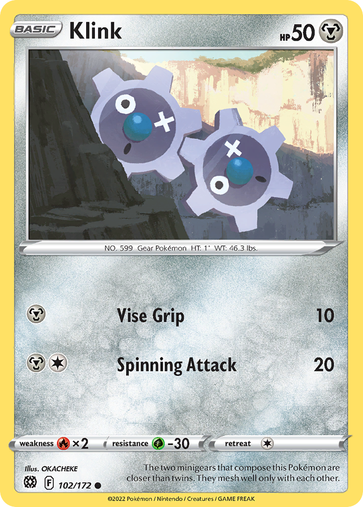 Klink - 102/172 - Brilliant Stars SWSH9 - Common