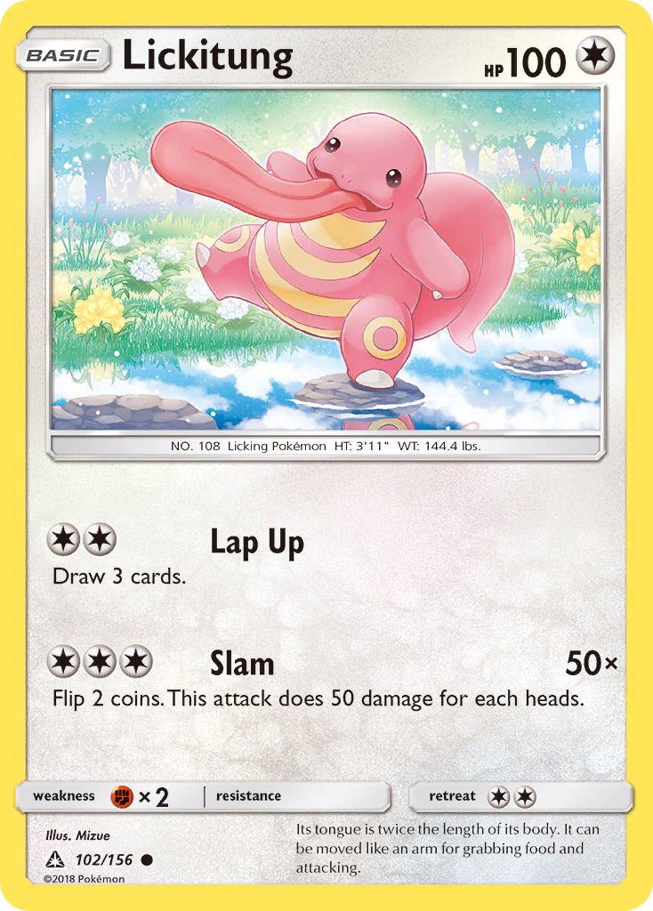 Lickitung - 102/156 - Ultra Prism SM5 - Common