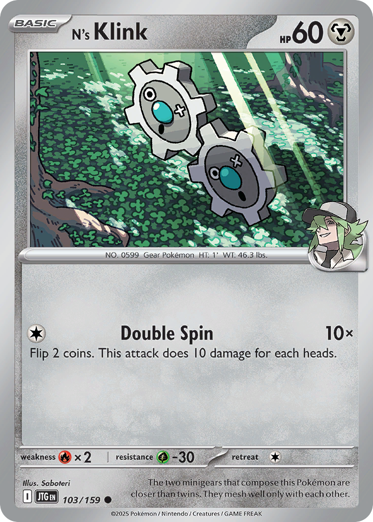 N's Klink - 103/159 - Journey Together SV9 - Common