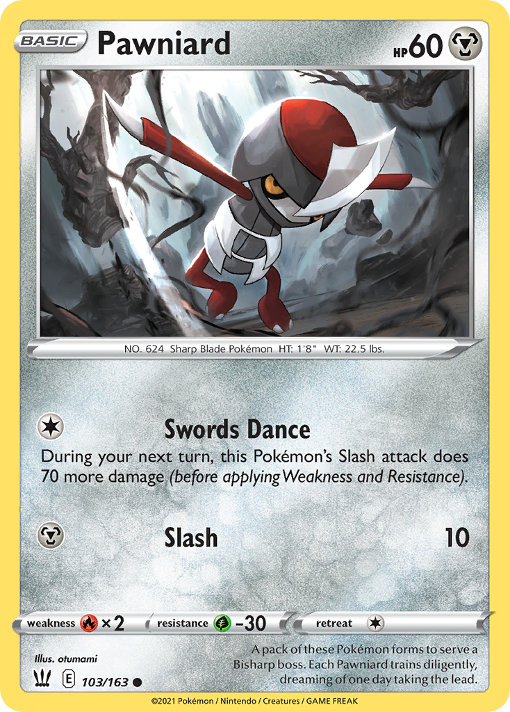 Pawniard - 103/163 - Battle Styles SWSH5 - Common