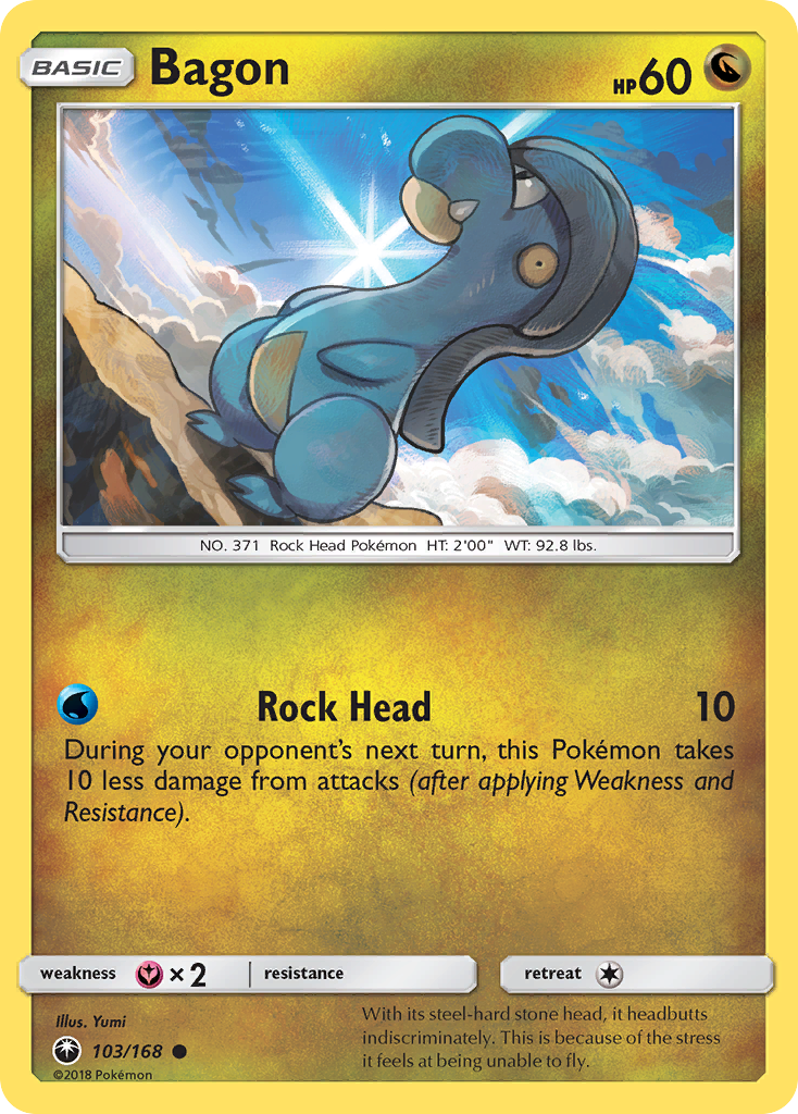 Bagon - 103/168 - Celestial Storm SM7 - Common