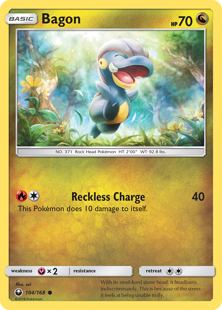 Bagon - 104/168 - Celestial Storm SM7 - Common