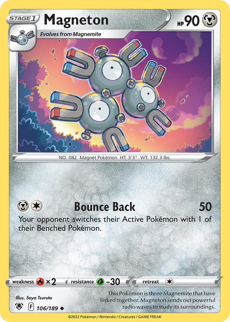 Magneton - 106/189 - Astral Radiance SWSH10 - Uncommon
