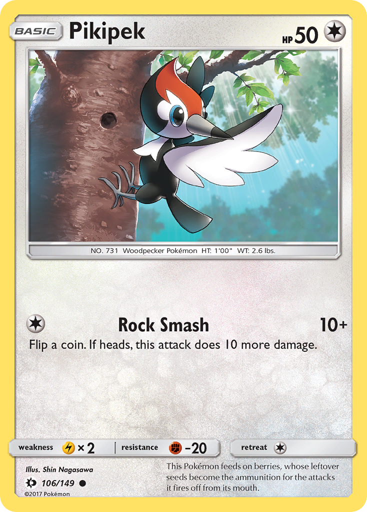 Pikipek - 106/149 - Sun & Moon SM1 - Common