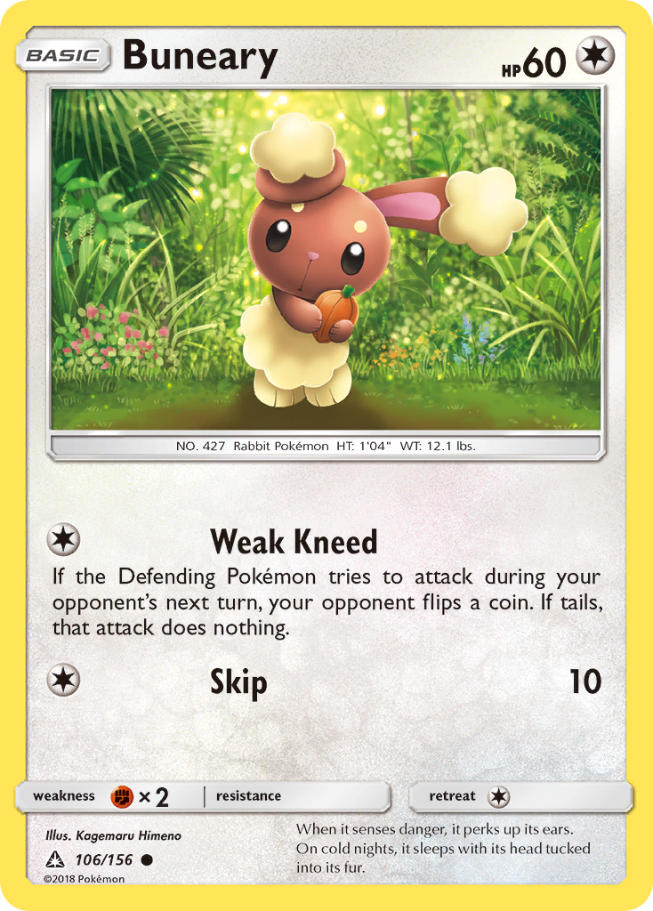 Buneary - 106/156 - Ultra Prism SM5 - Common