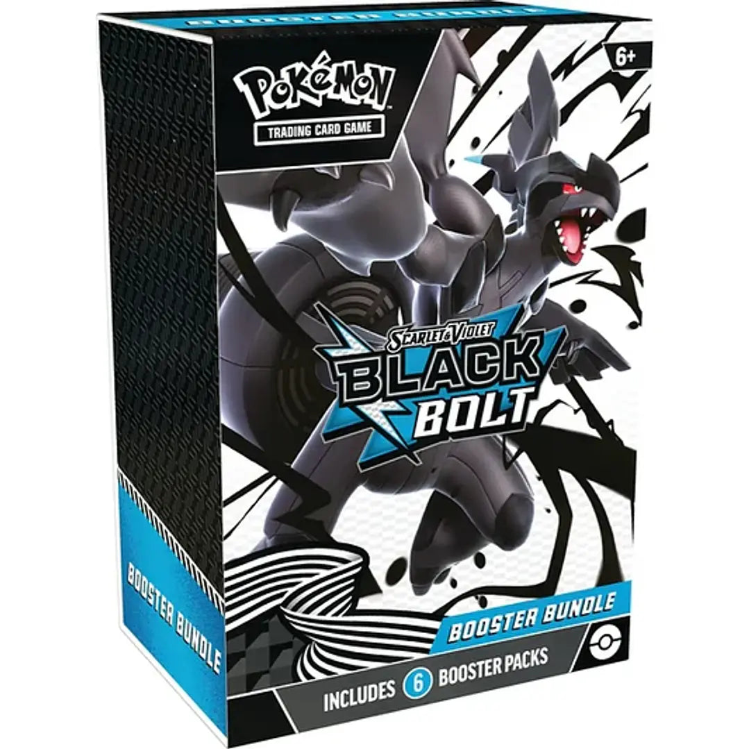 RESERVA: Pokémon TCG - Black Bolt Booster Bundle INGLES (Scarlet & Violet)