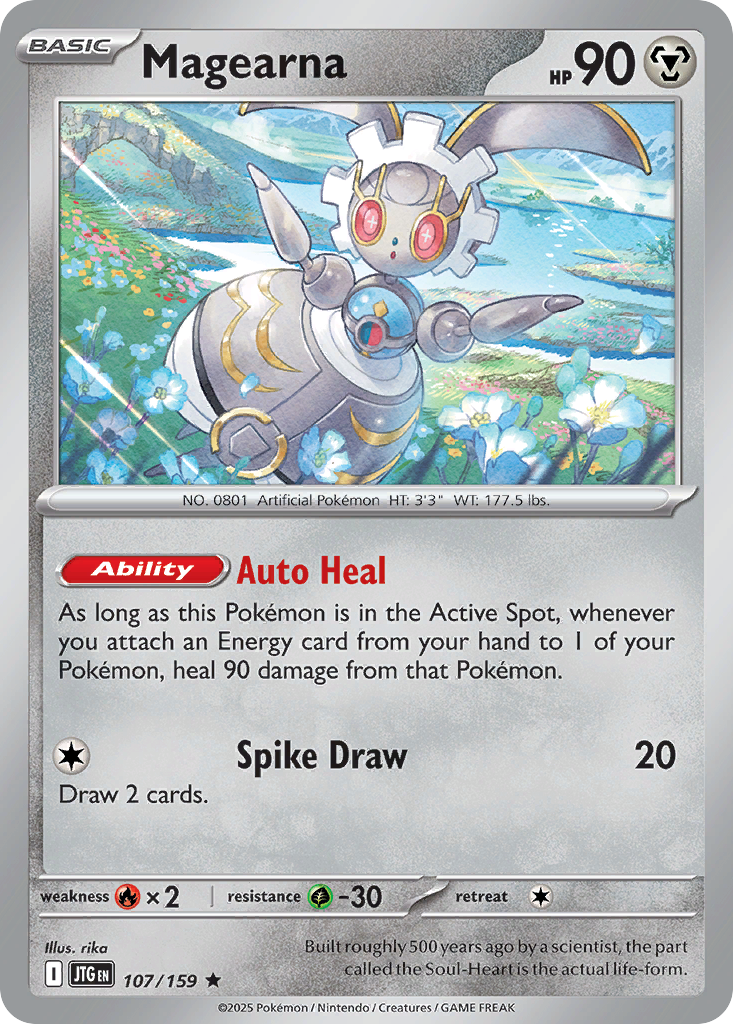 Magearna - 107/159 - Journey Together SV9 - Rare