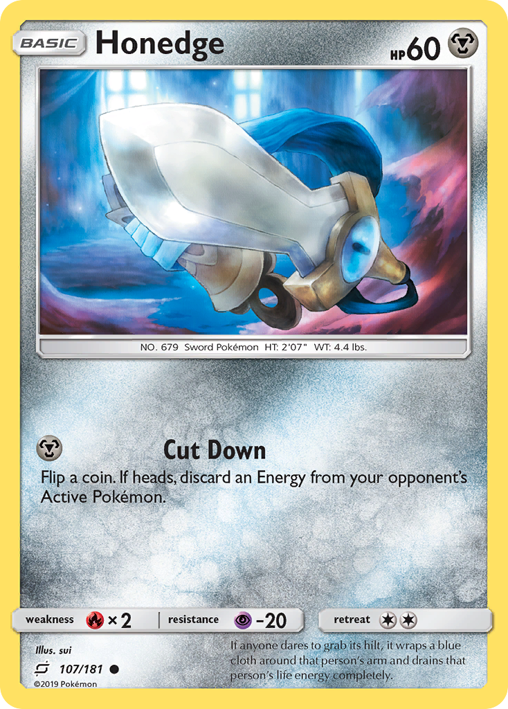 Honedge - 107/181 - Team Up SM9 - Common