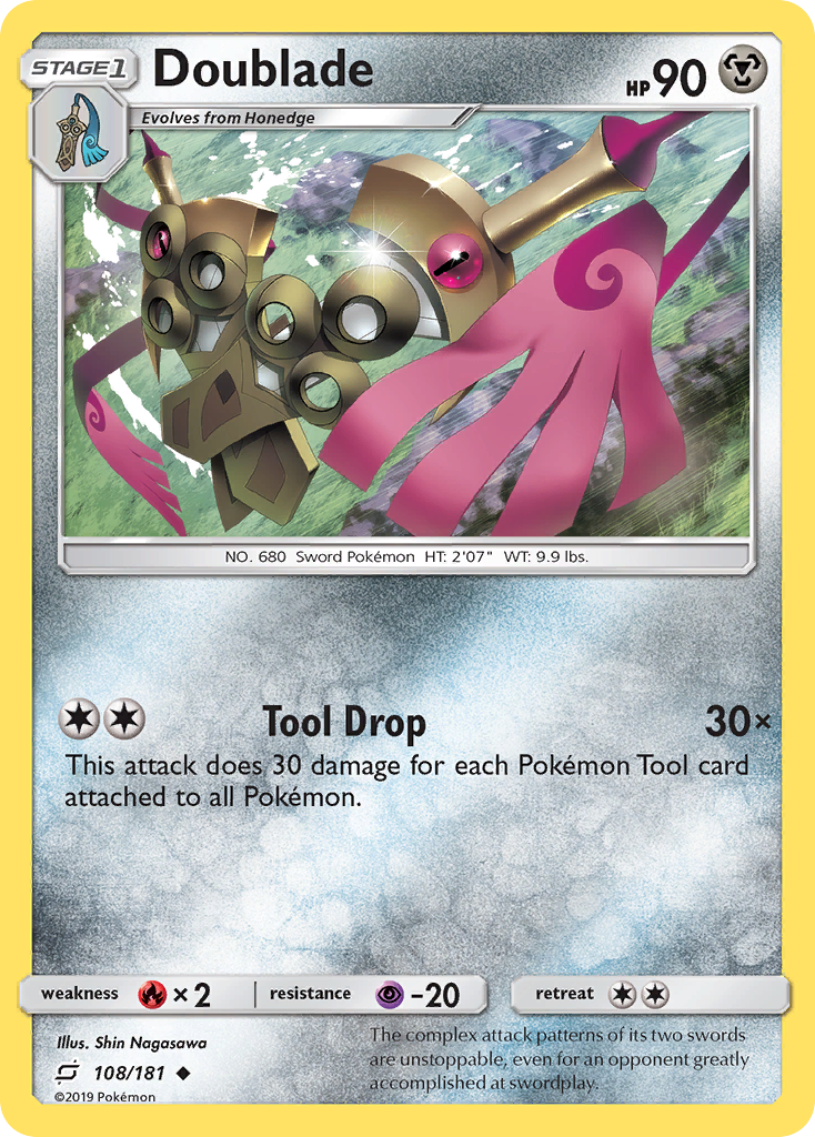 Doublade - 108/181 - Team Up SM9 - Uncommon