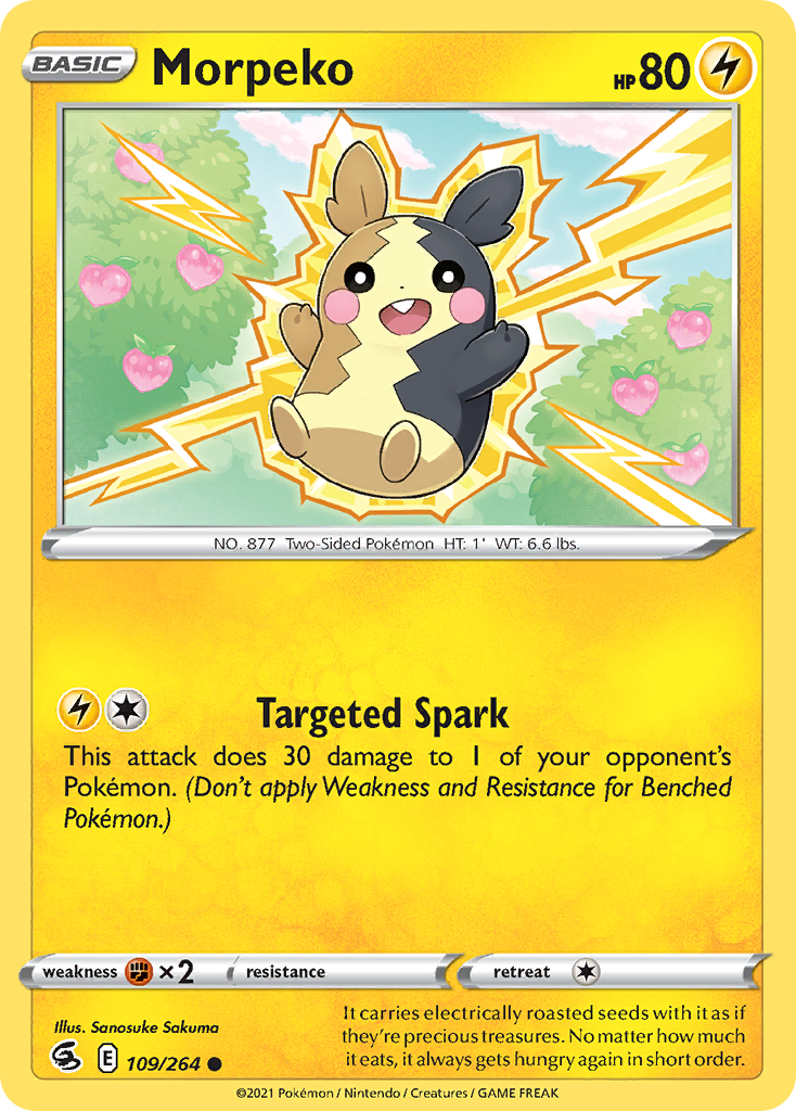 Morpeko - 109/264 - Fusion Strike SWSH8 - Common