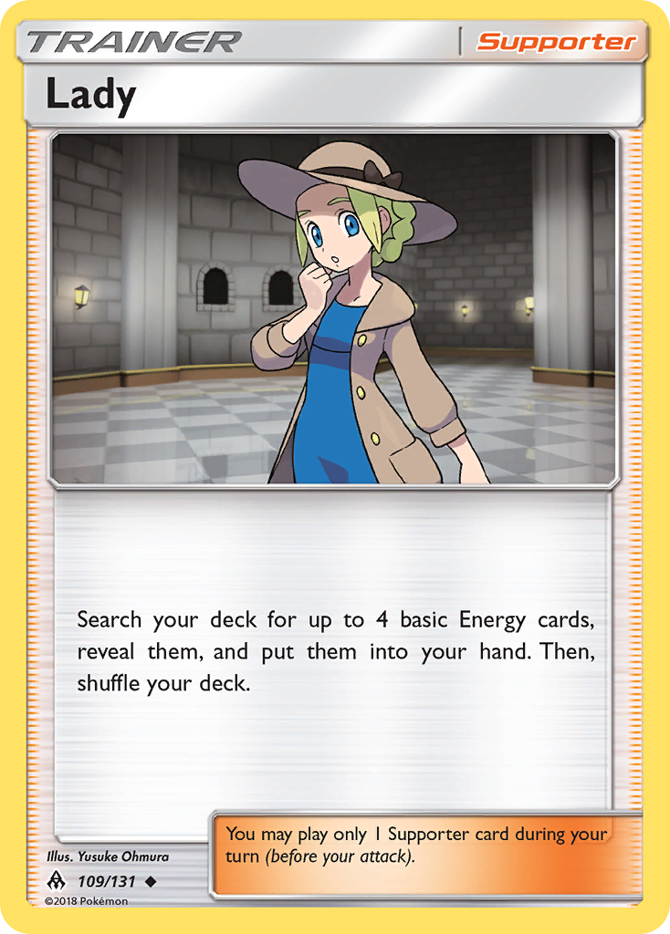 Lady - 109/131 - Forbidden Light SM6 - Uncommon