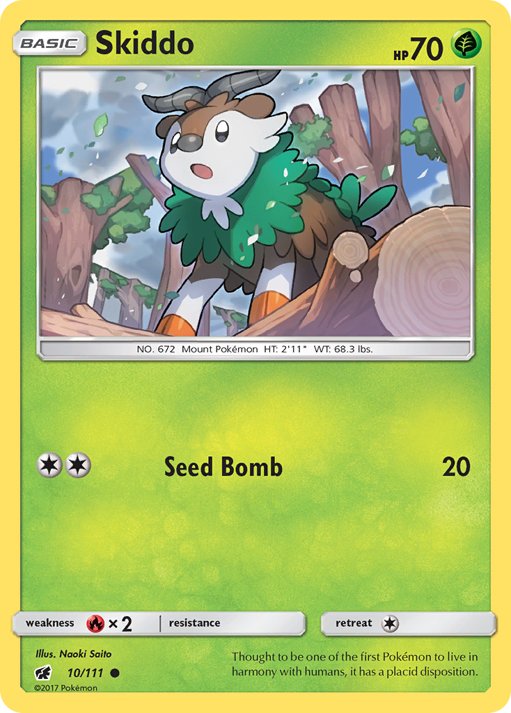 Skiddo - 10/111 - Crimson Invasion SM4 - Common