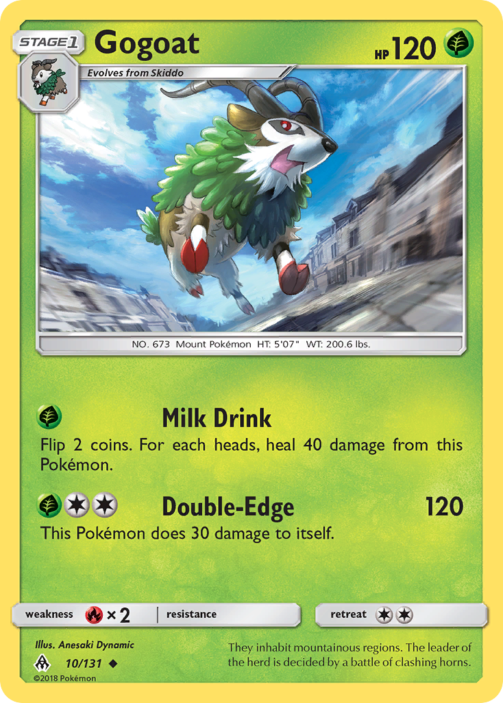 Gogoat - 10/131 - Forbidden Light SM6 - Uncommon