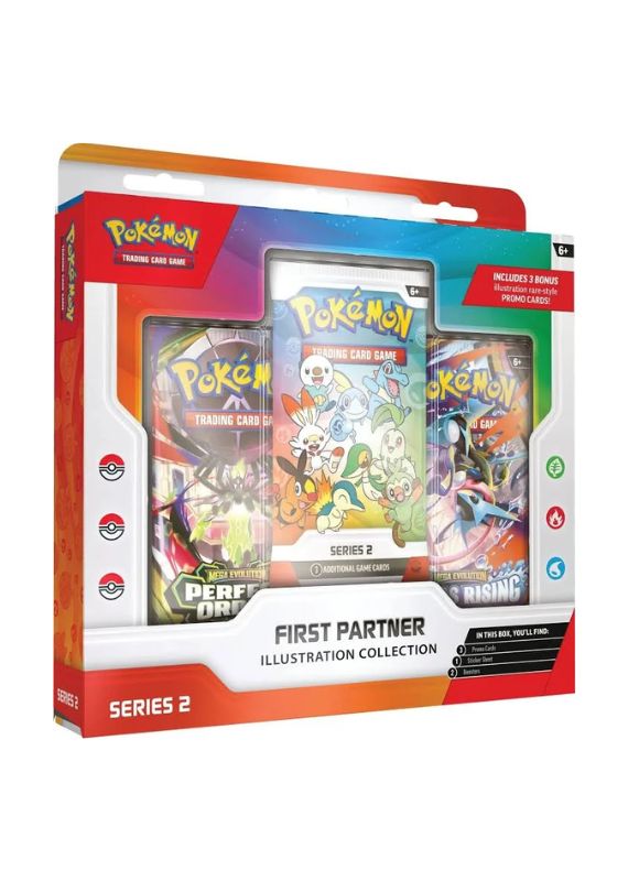(PREVENTA 19/06) Pokemon TCG - Series 2 First Partner Illustration Collection 30 Anniversary (ESPAÑOL)