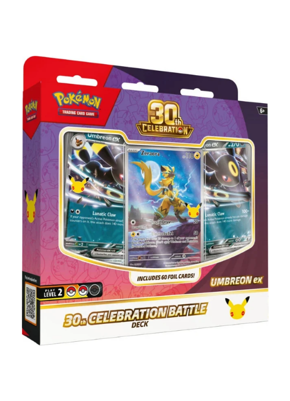 (Preventa 30/10) Pokemon TCG - 30th Celebration Battle Deck Umbreon ex (INGLES)