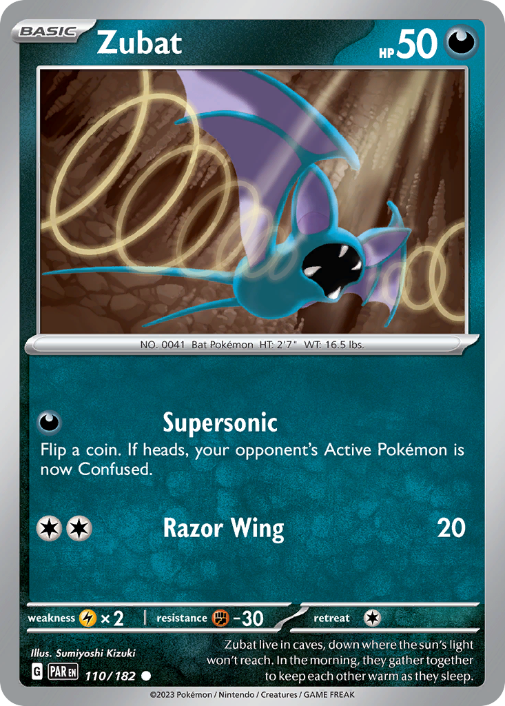 Zubat - 110/182 - Paradox Rift SV4 - Common