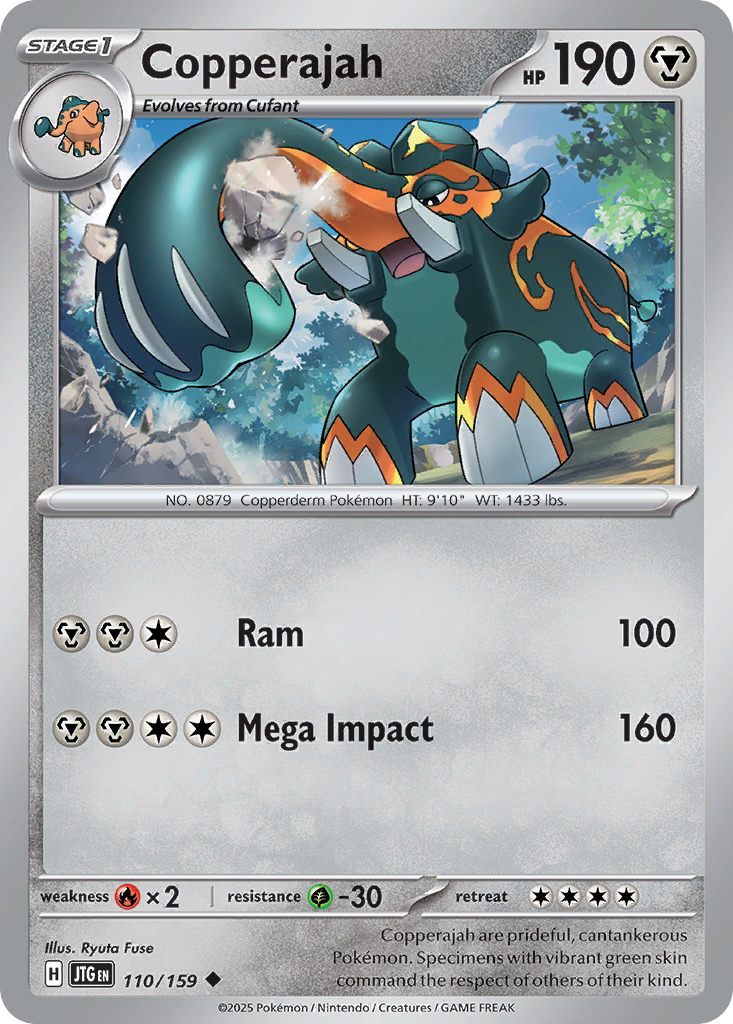 Copperajah - 110/159 - Journey Together SV9 - Uncommon