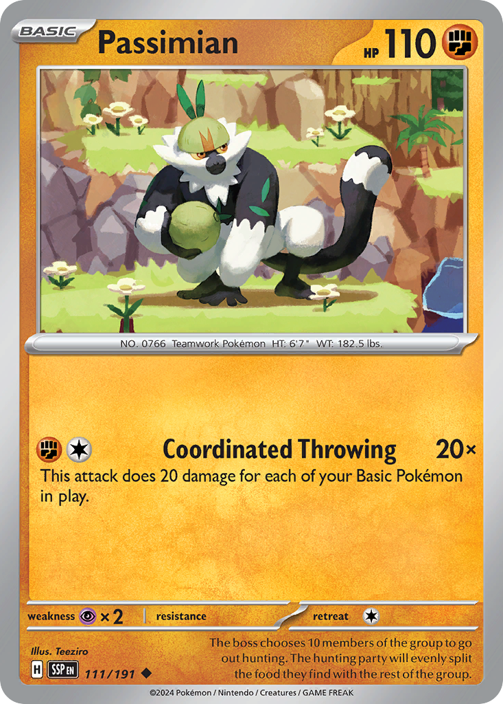 Passimian - 111/191 - Surging Sparks SV8 - Uncommon
