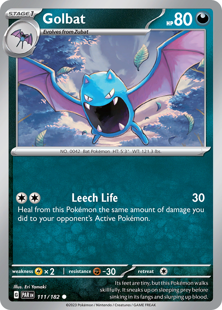 Golbat - 111/182 - Paradox Rift SV4 - Common