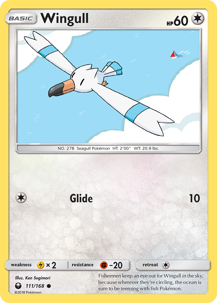 Wingull - 111/168 - Celestial Storm SM7 - Common
