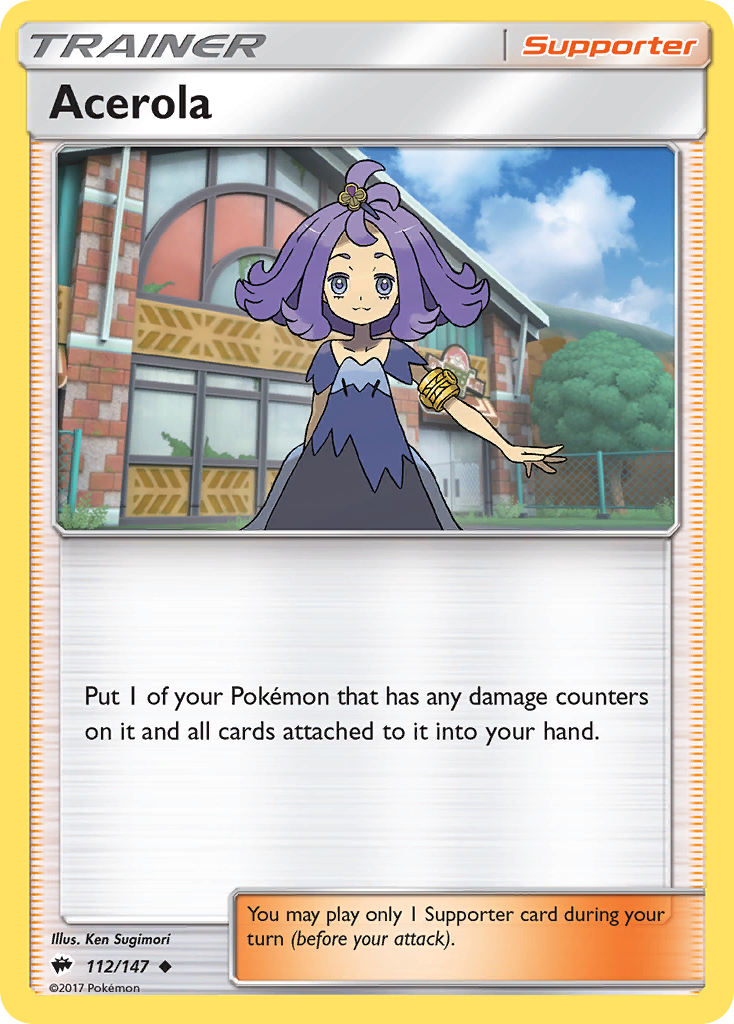 Acerola - 112/147 - Burning Shadows SM3 - Uncommon