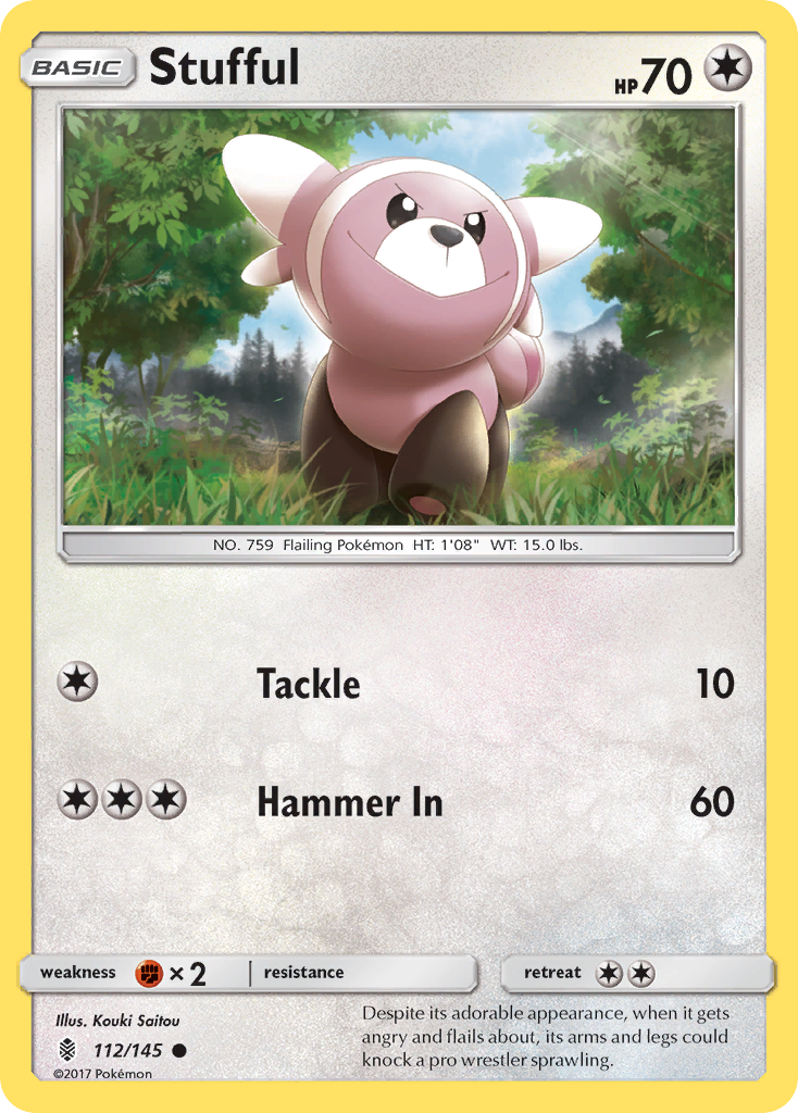Stufful - 112/145 - Guardians Rising SM2 - Common