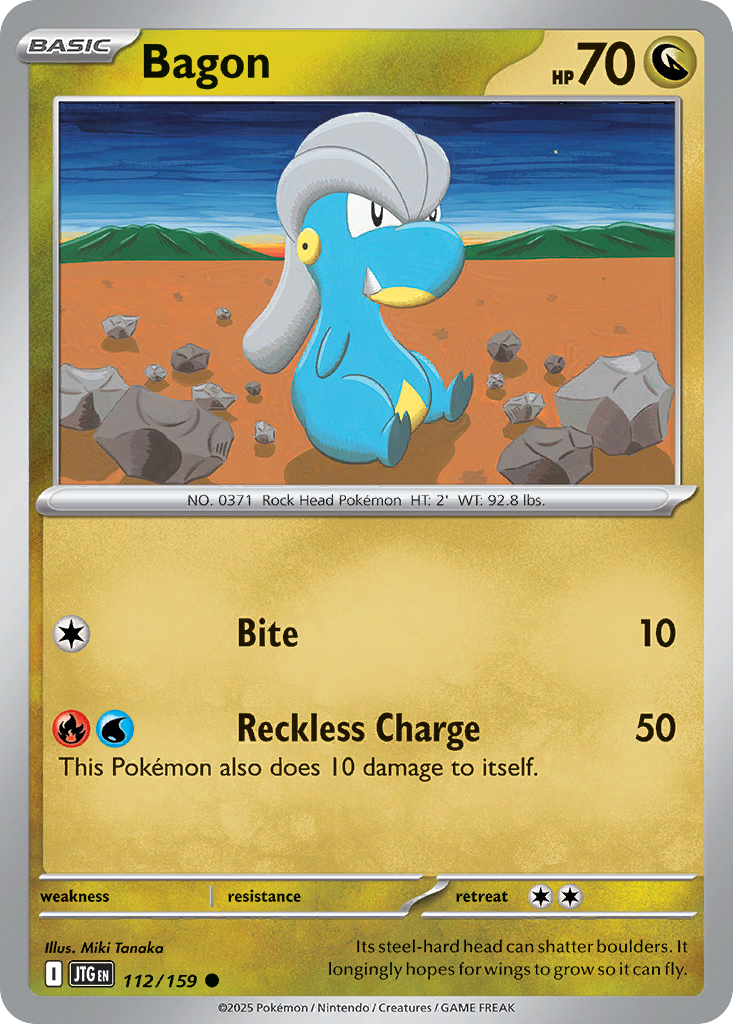Bagon - 112/159 - Journey Together SV9 - Common