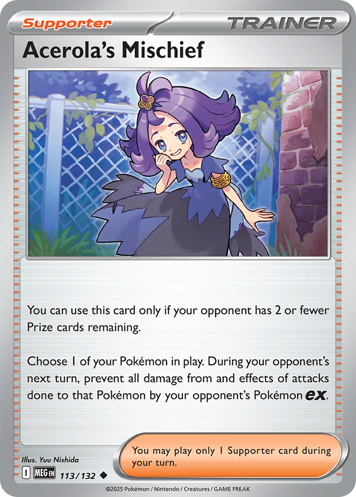 Acerola's Mischief - 113/132 - Mega Evolution ME1 - Uncommon