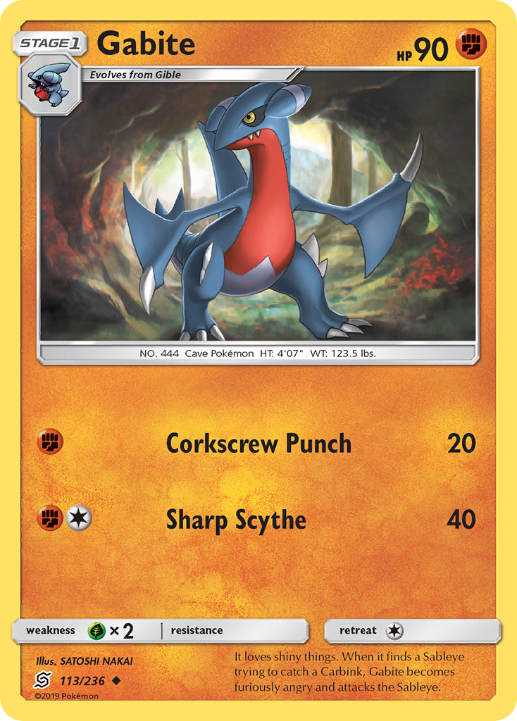 Gabite - 113/236 - Unified Minds SM11 - Uncommon