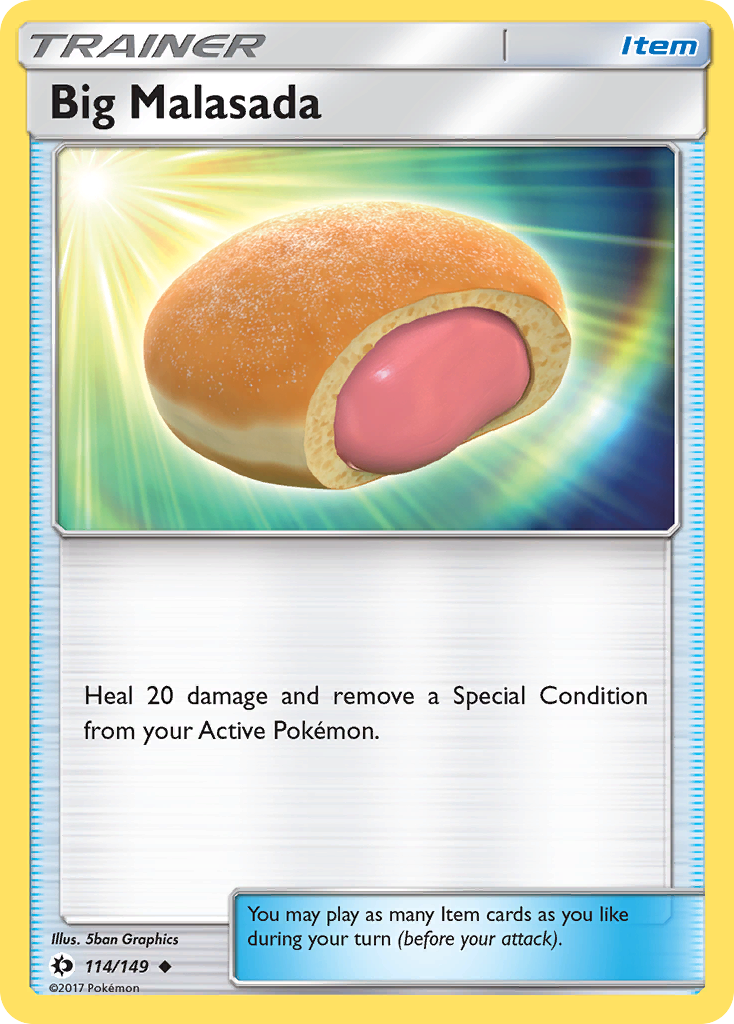 Big Malasada - 114/149 - Sun & Moon SM1 - Uncommon