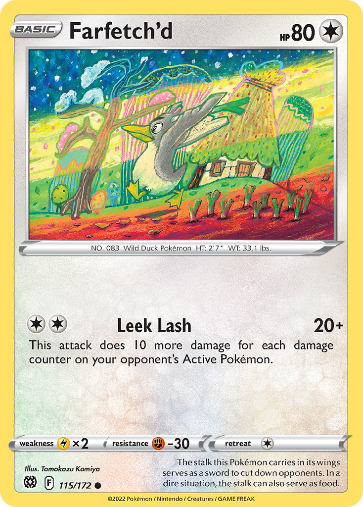Farfetch'd - 115/172 - Brilliant Stars SWSH9 - Common