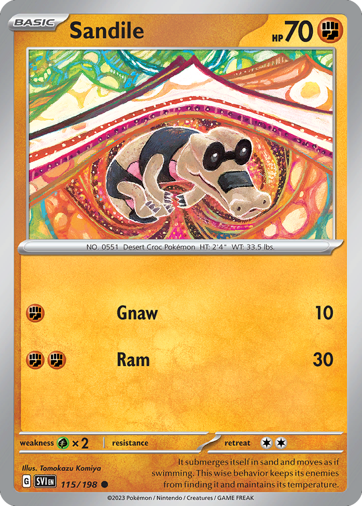 Sandile - 115/198 - Scarlet & Violet SV1 - Common