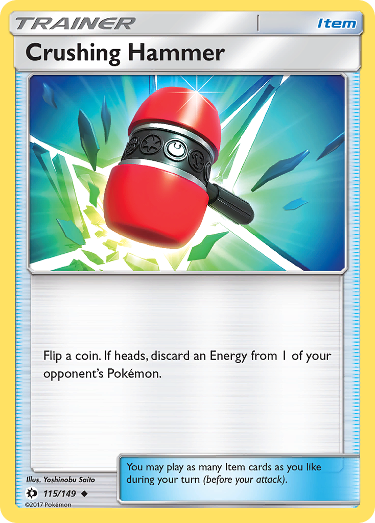 Crushing Hammer - 115/149 - Sun & Moon SM1 - Uncommon