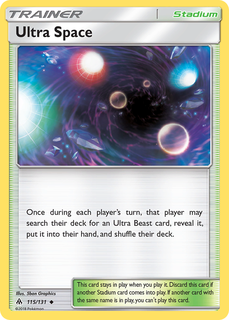 Ultra Space - 115/131 - Forbidden Light SM6 - Uncommon